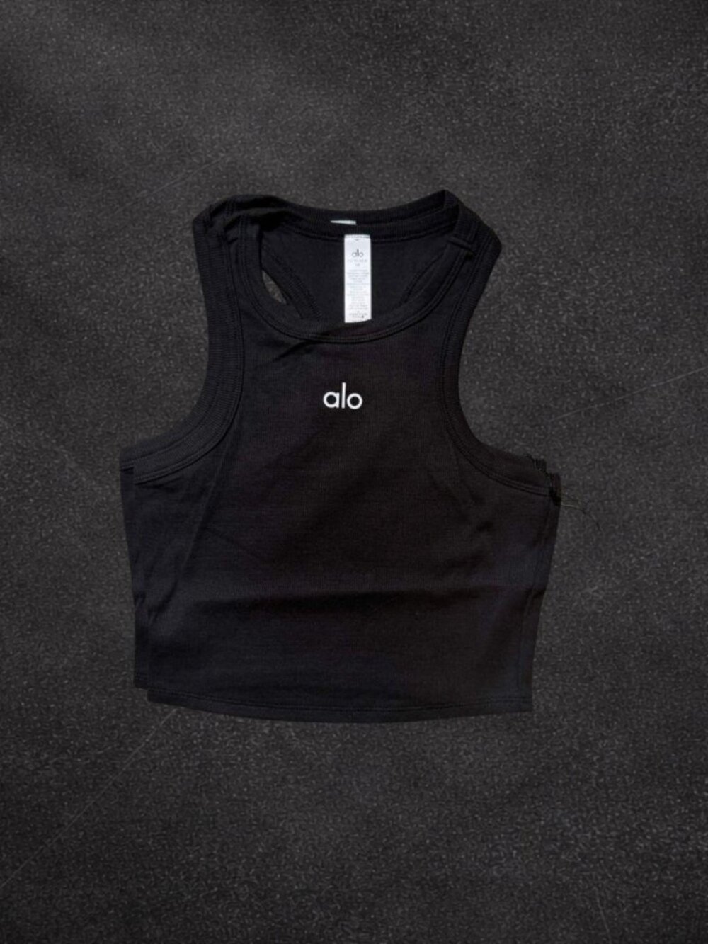 ALO Yoga Aspire Tank Black NWT